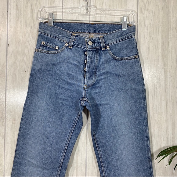 Helmut Lang Classic Cut Button Fly Jeans size 27 - Picture 3 of 10